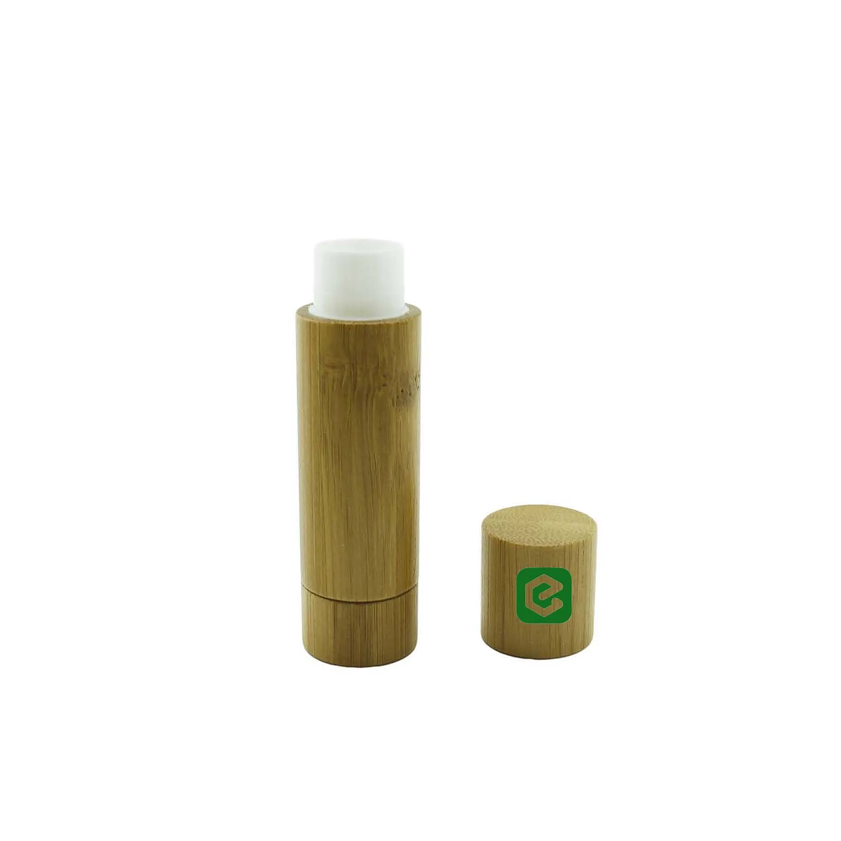 Nature lipstick eco friendly lip balm packaging 5ml 5g empty natural bamboo lipstick tube