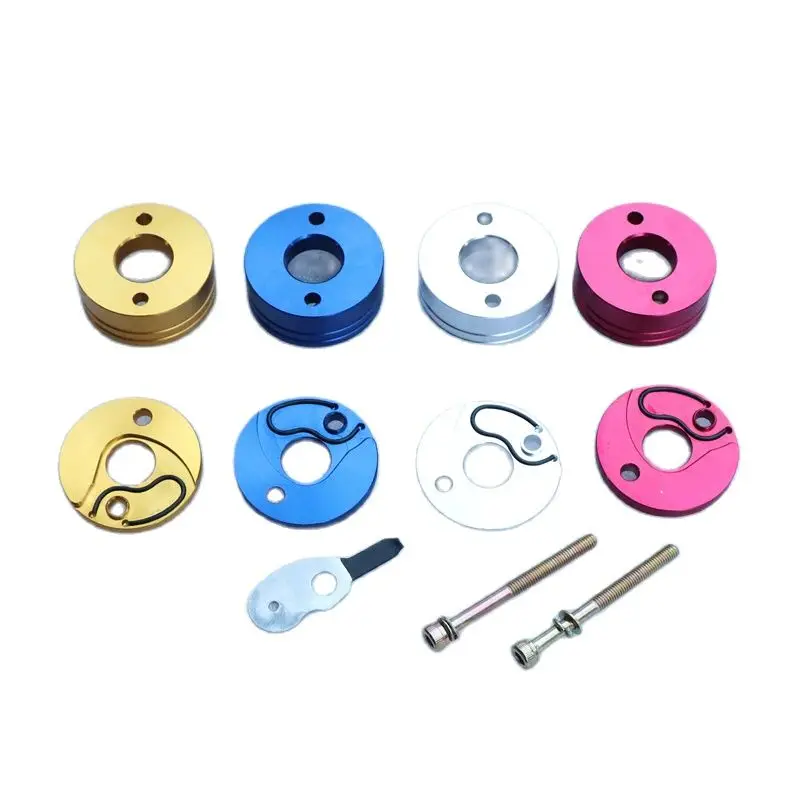 CNC Carburetor Air Filter Adapter Vstack For 23cc 33cc 43cc Big Foot Goped Blade Scooter 47cc 49cc Pocket Bike Mini Dirt ATV