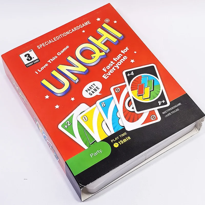 Deskjoy Высококачественная пластиковая карта UNQHI игральная покерная Настольная игровая Карта