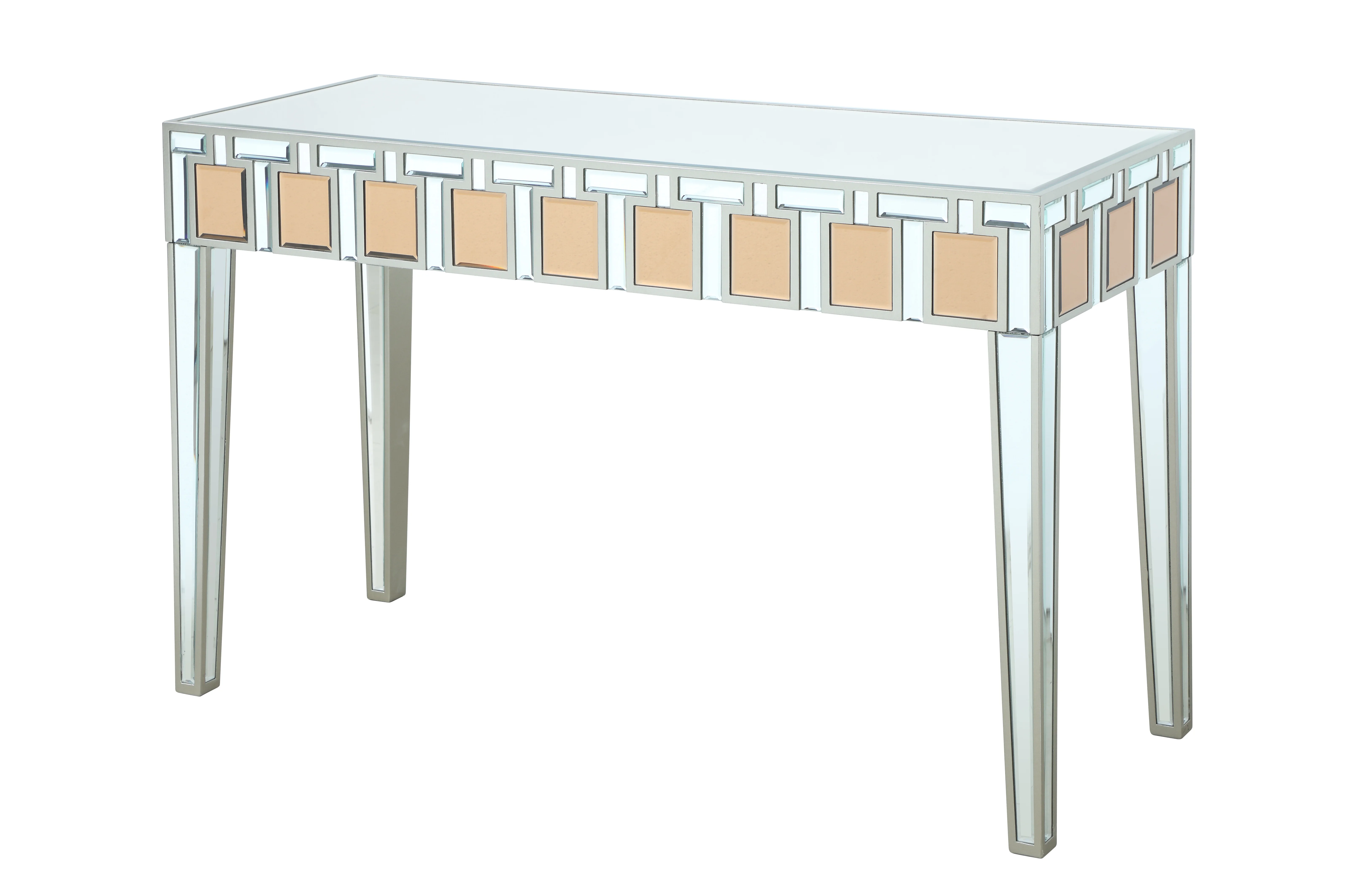 Factory Direct item Order Mirror console table Home Furniture Decoration Mirror console table Gold tea mirror console table