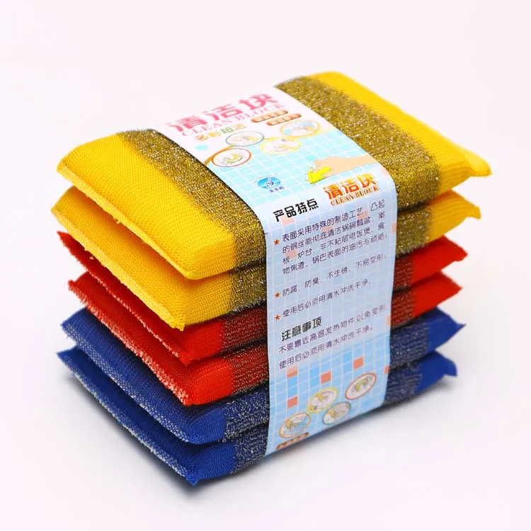 Eco-friendly cleaning sponge Scrub pad Kitchen sponge brush