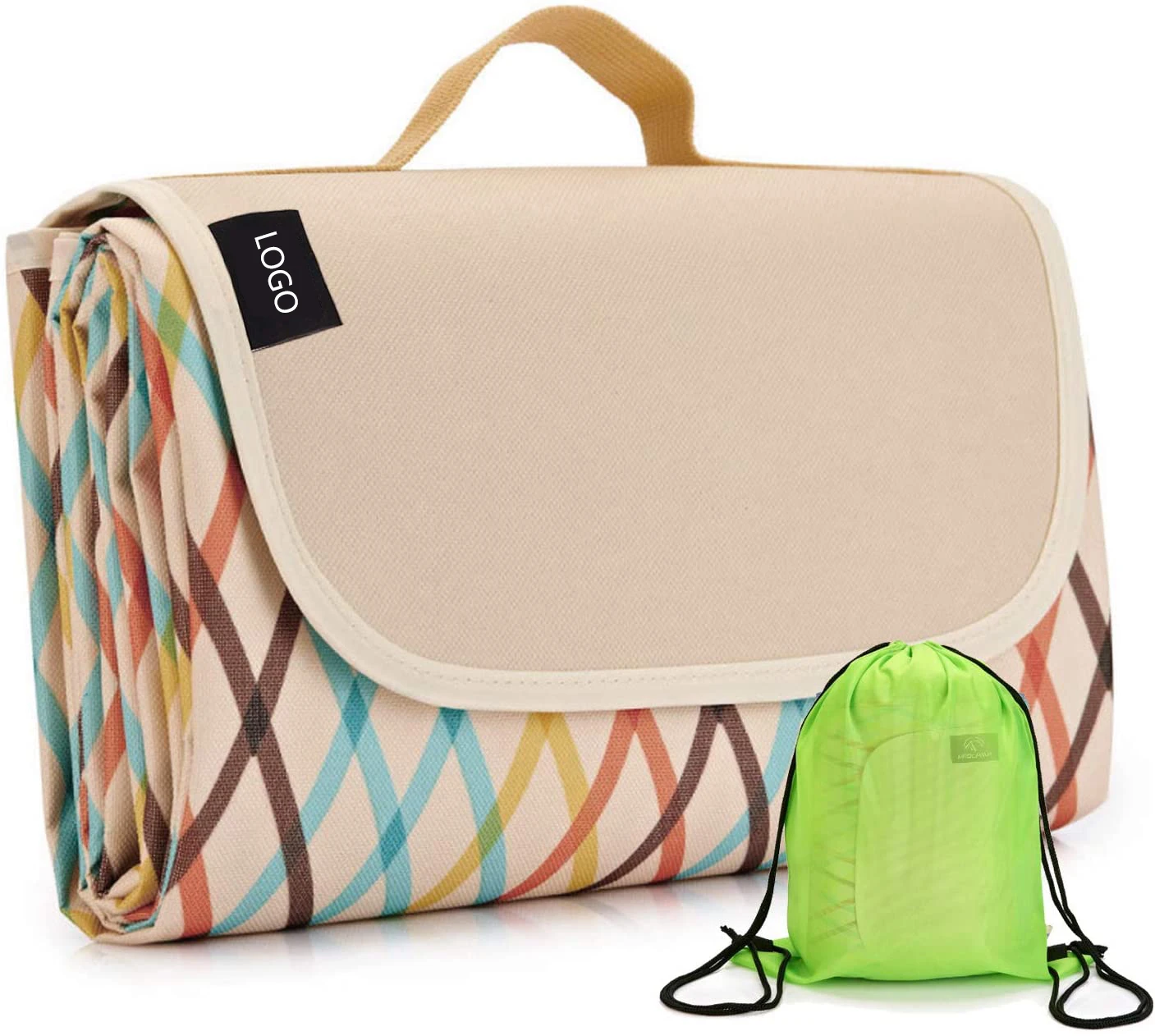 High Quality Blankets In Bulk, Outdoor Portable Moving Waterproof Picnic hiking camping beach mat Blanket/