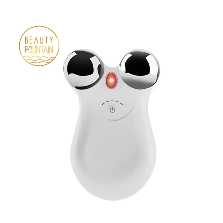 Beauty Equipment Face Lift Up Skin Tighten Firming Red Light Ion Microcurrent Mini Facial Skin Toning Home Use beauty Device