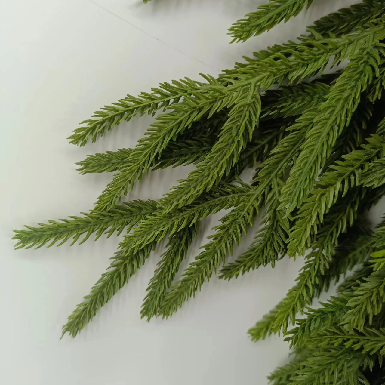 Norfolk pine Christmas teardrop swag  Decoration Artificial  Wall Hanging