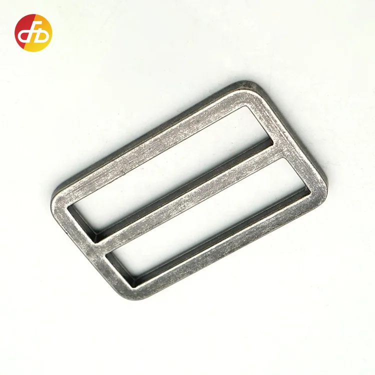 Wholesale Custom High quality zinc alloy 25mm Triglide Slider Buckles 38mm Strap Slider