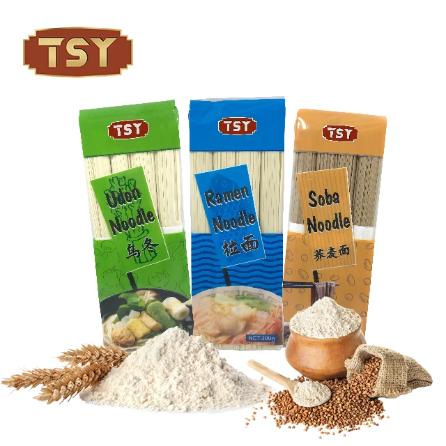 TSY Chinese Noodles Manufacturer Wholesale High Quality Low Fat Whole Wheat Japanese Instant Halal Ramen Noodles for Soup Noodle