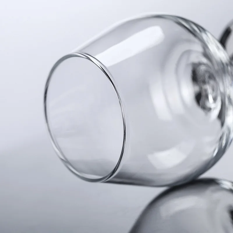 Brandy Thickening Glass Short Foot Cognac Glass XO Whiskey Glass Large Belly Craft Wine Tumbler Drink Cup