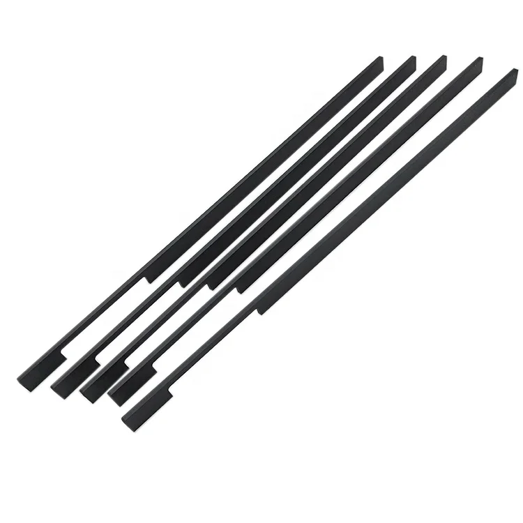 Modern minimalist Furniture Hardware Aluminium door long handle for wardrobe or  Kitchen  Door Cabinet