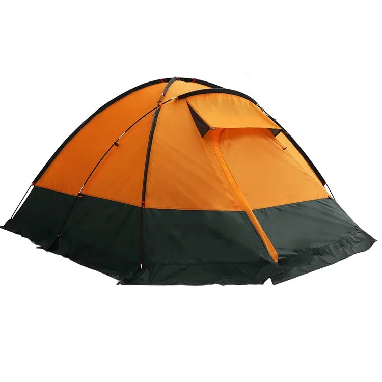 Camp Tents 4-6 Person Waterproof Double Layer Family Tent