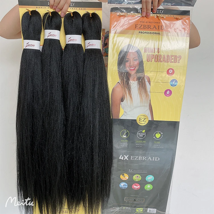Zoesoul Wholesale Expression Braiding Hair Private Label Ombre Pre Stretched Vendor Braiding Hair Bulk