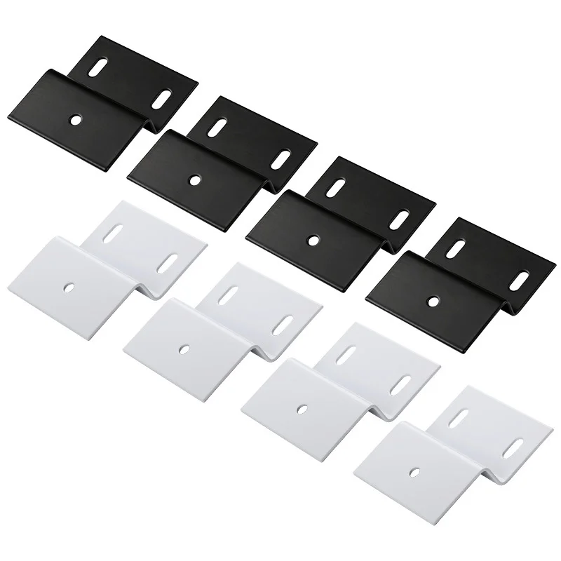 High Quality Stainless Steel Black L Shape Corner Angle Iron Corner Bracket