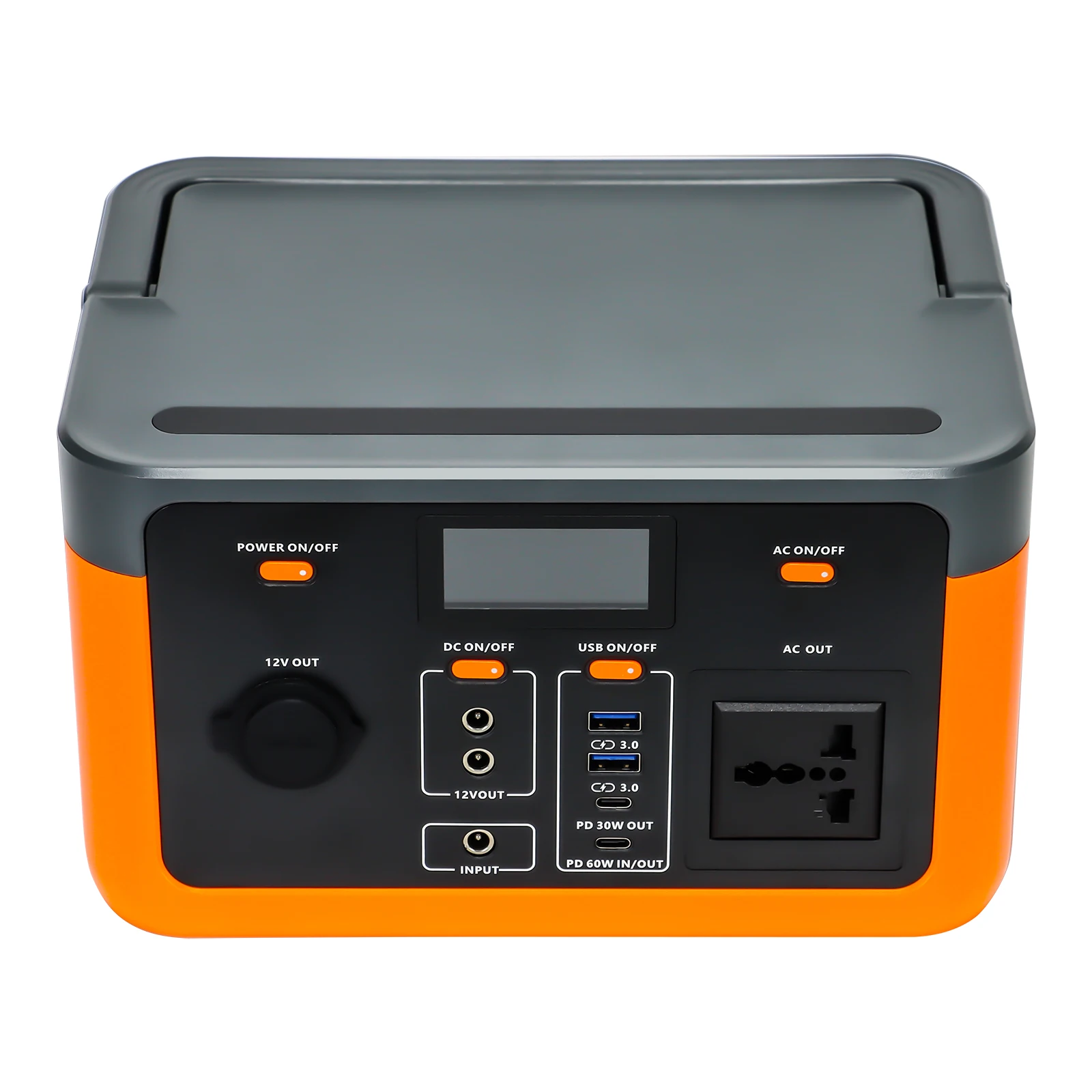 PowMr 300W 320WH Outdoor Portable Power Station Rechargeable Solar Portable Power Bank Lithium Battery