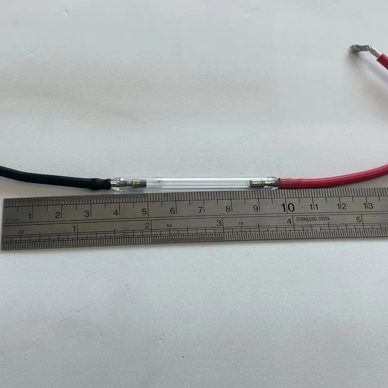 Quartz tube 5 * 40 * 60 intense pulsed light laser xenon flash tube bulb