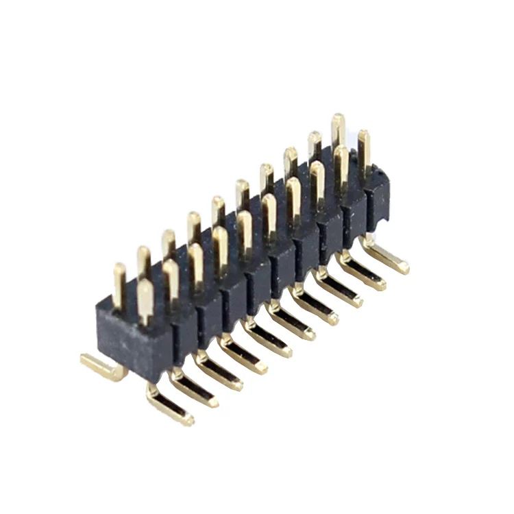 Xyfw Factory Single Dual Triple Row Pin Header 1.27Mm Pitch Connector