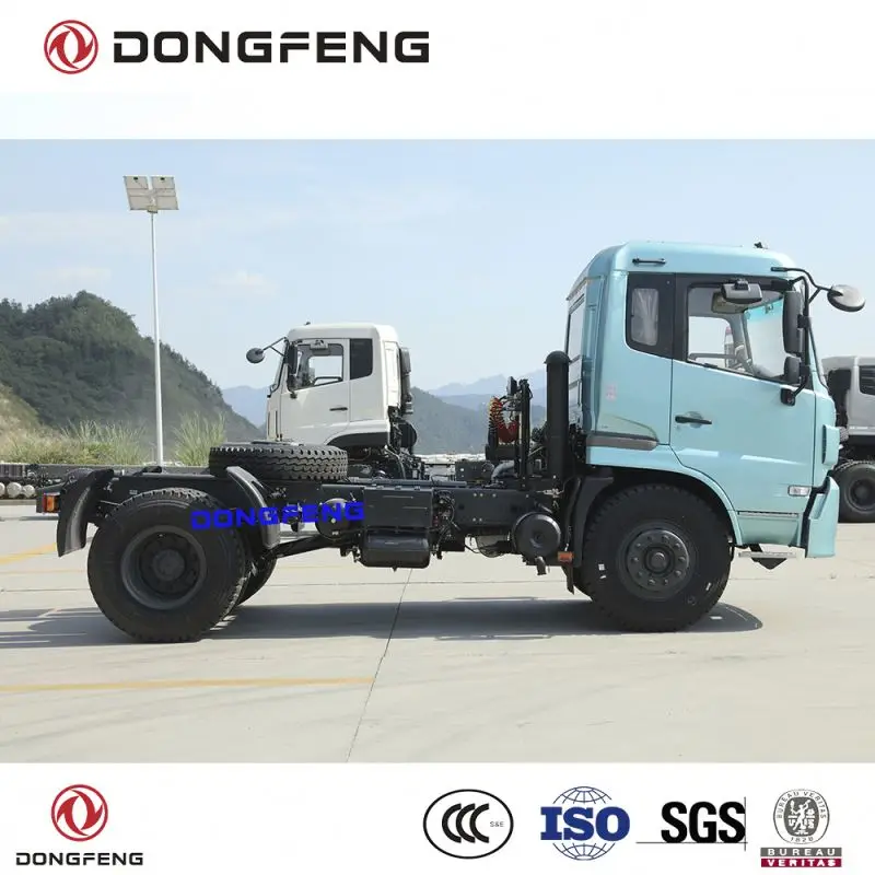 Dongfeng 4x2 or 6x4 tractor with Cummins or Yuchai brand engine 245~560 HP model for option