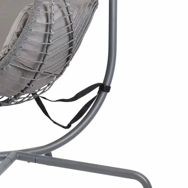 Modern Style Recliner Rattan Chair Egg Chair for Outdoor Living Room Furniture Cocoon-shaped Hammock Chair