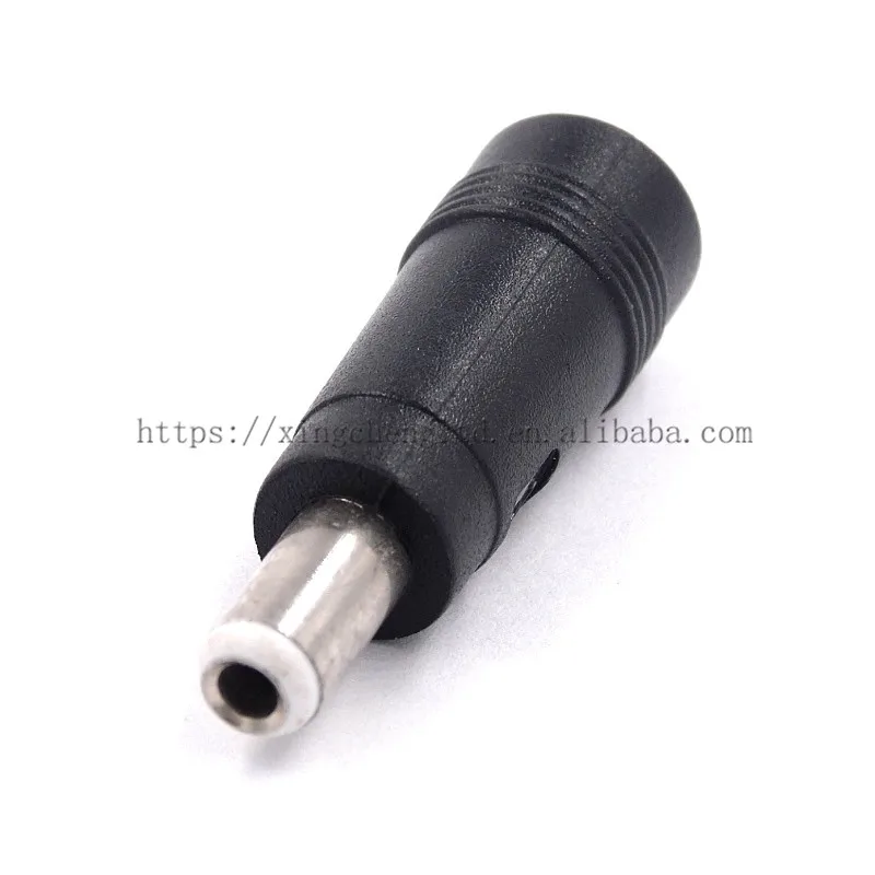 DC Power Adapter Connector Plug DC Conversion Head Jack Male 5.5*2.5mm Turn Socket Female 3.5*1.3mm
