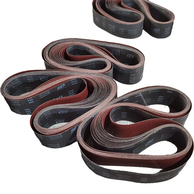 Custom red alumina abrasive cloth belt abrasive paper abrasive belt