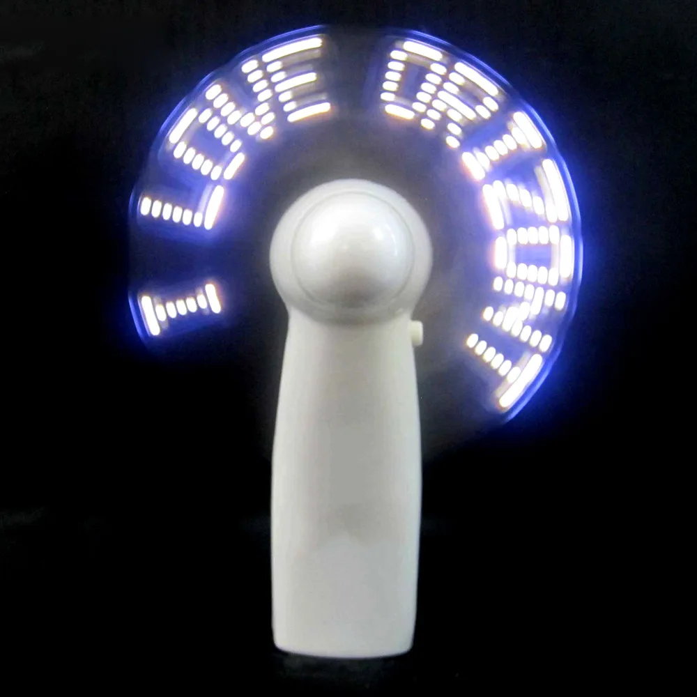 Мини-вентилятор со светодиодным подсветкой