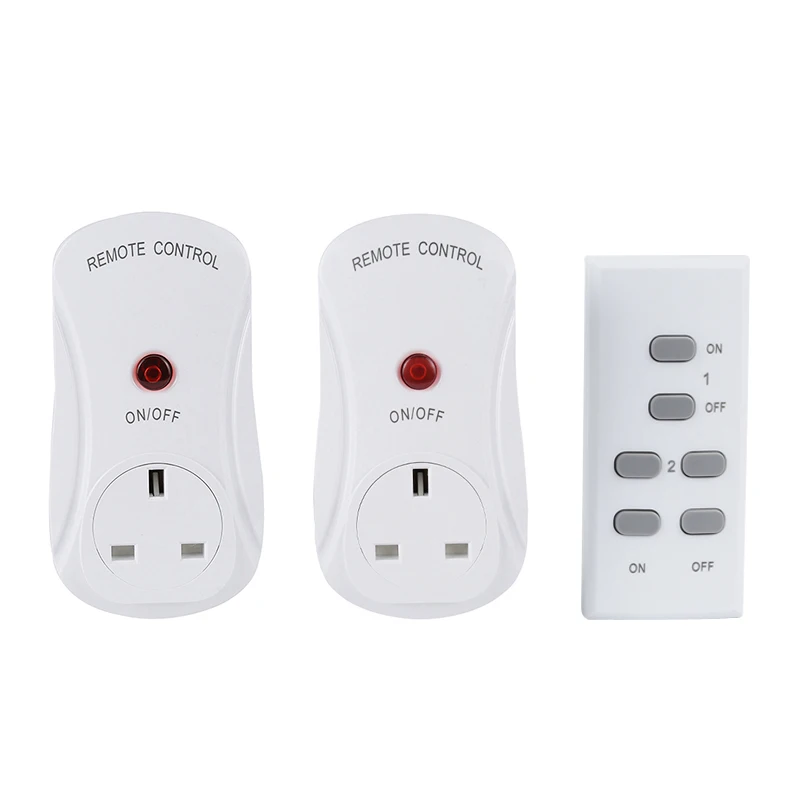 Smart Home Socket UK Plug Mini Style Remote Control Power Socket