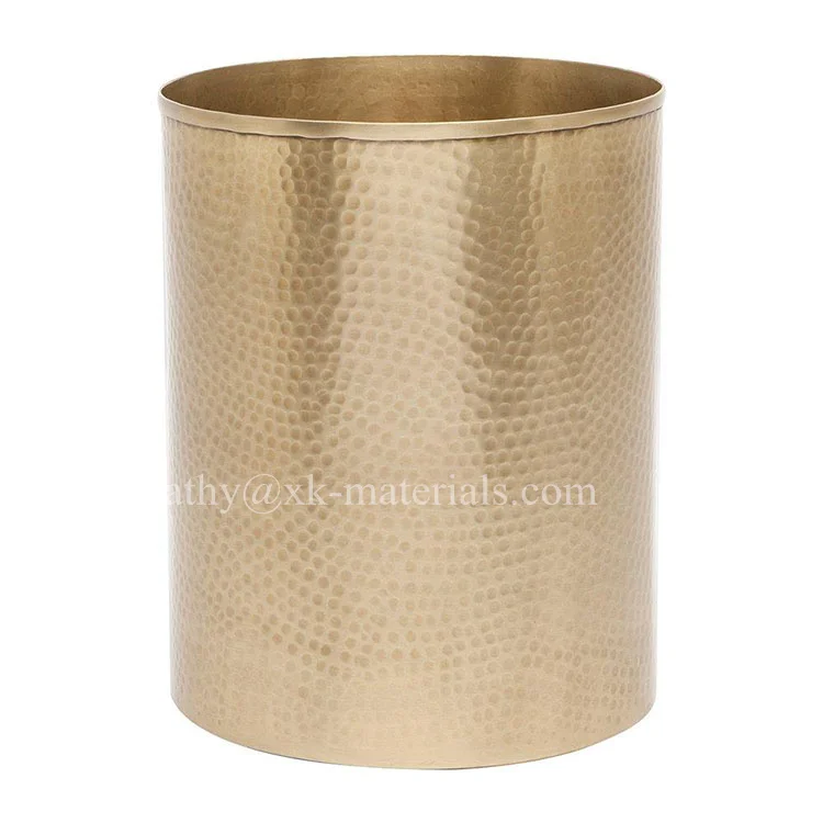 Hot Products Copper Tea Can Portable Candy Delicate Tea Canister Moisture Proof Copper Round Can for Decoration