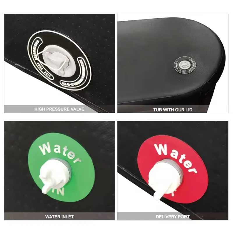 DAMA  Supplier Hot Selling Price Inflatable ice barrel bath Cold Plunge Recovery Ice Bath Tub