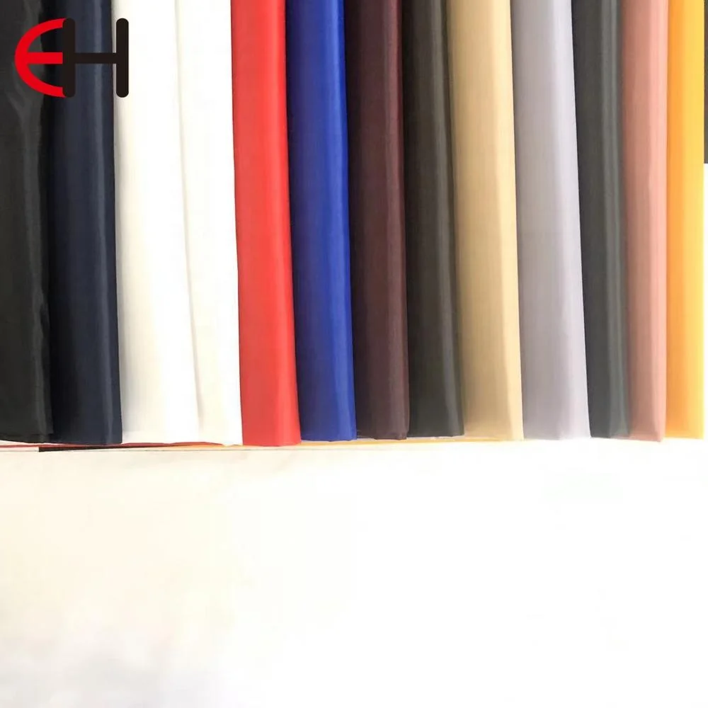 
190T Taffeta Lining Plain Dyed PD Fabric 46gsm For Garment 