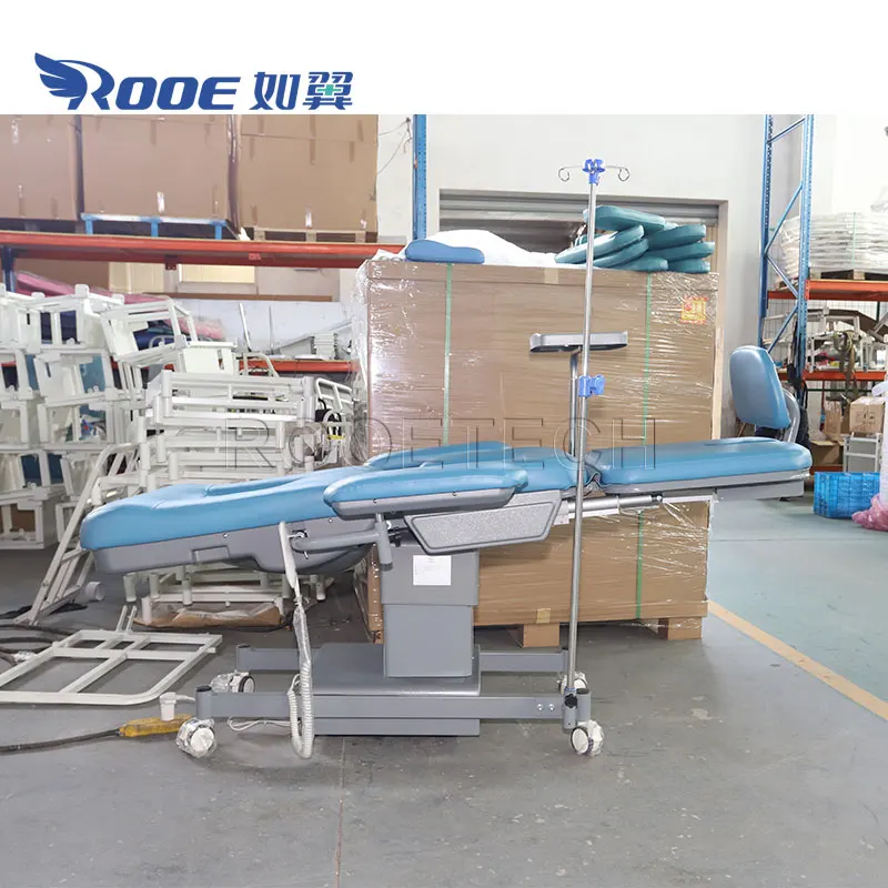 Hospital Luxury Electric Phlebotomy Dialysis Chair with Hand Remote Control