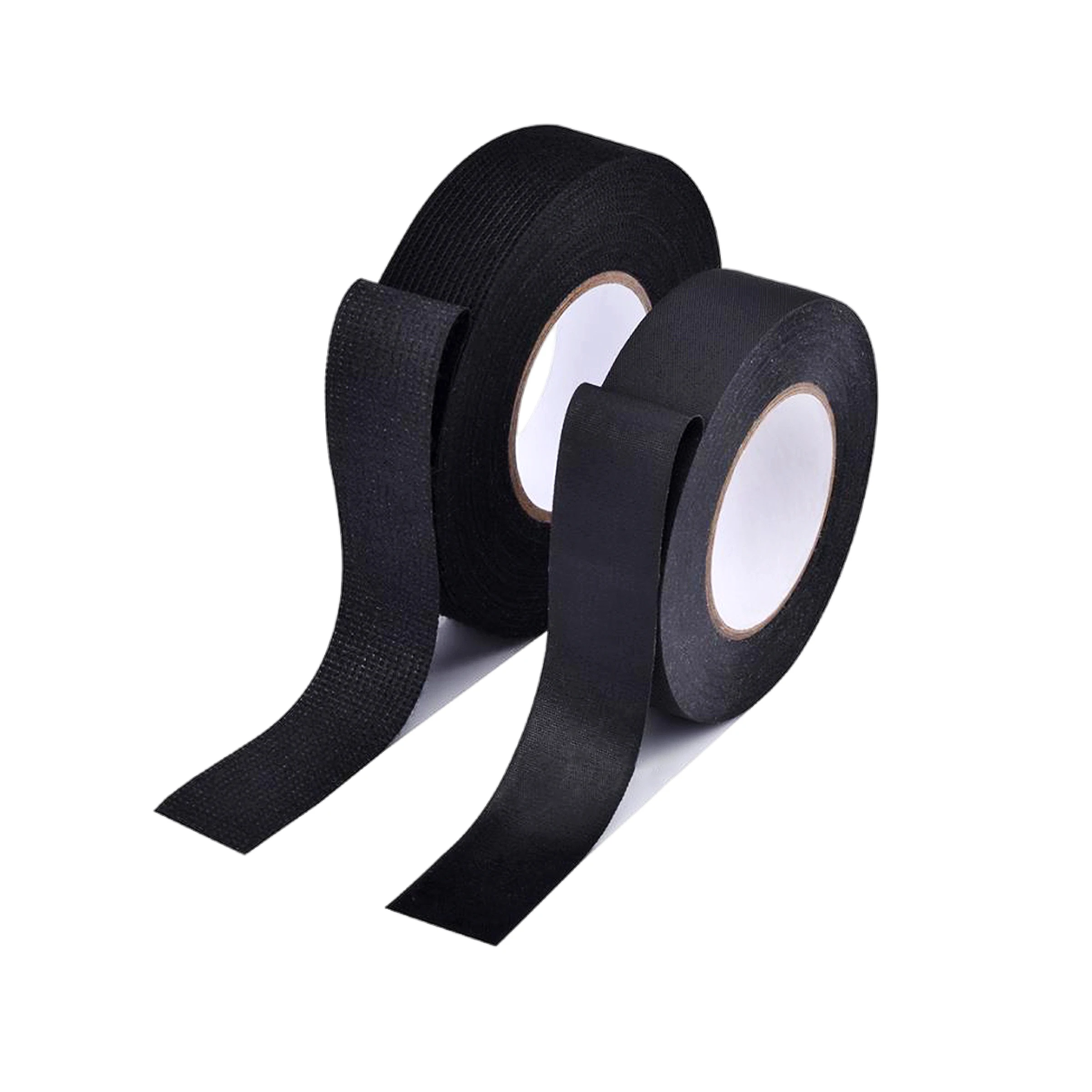 Fabric Cloth Tape Automotive Wiring Harness Black Flannel Self Adhesive Tape
