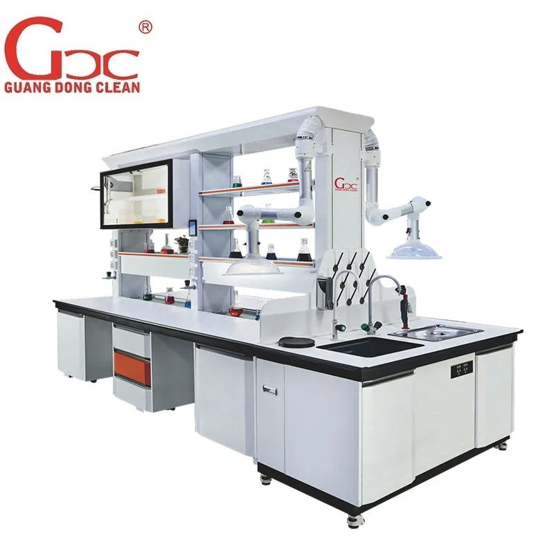 Высококачественная лабораторная мебель, лабораторный центр, лабораторный стол для изучения физики, науки, биологии, исследования, научной лаборатории, водонепроницаемый верхний корпус из стали