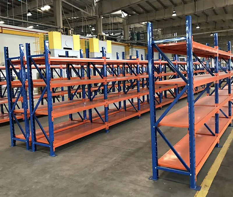 Штабелируемый сверхпрочный стеллаж для хранения тканевых рулонов