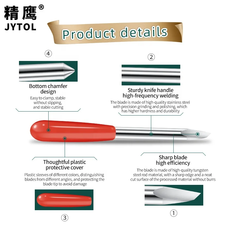 Pcut Plotter Blade vinyl blade sticker cutting plotter blade Factory supply 60 degree Pcut