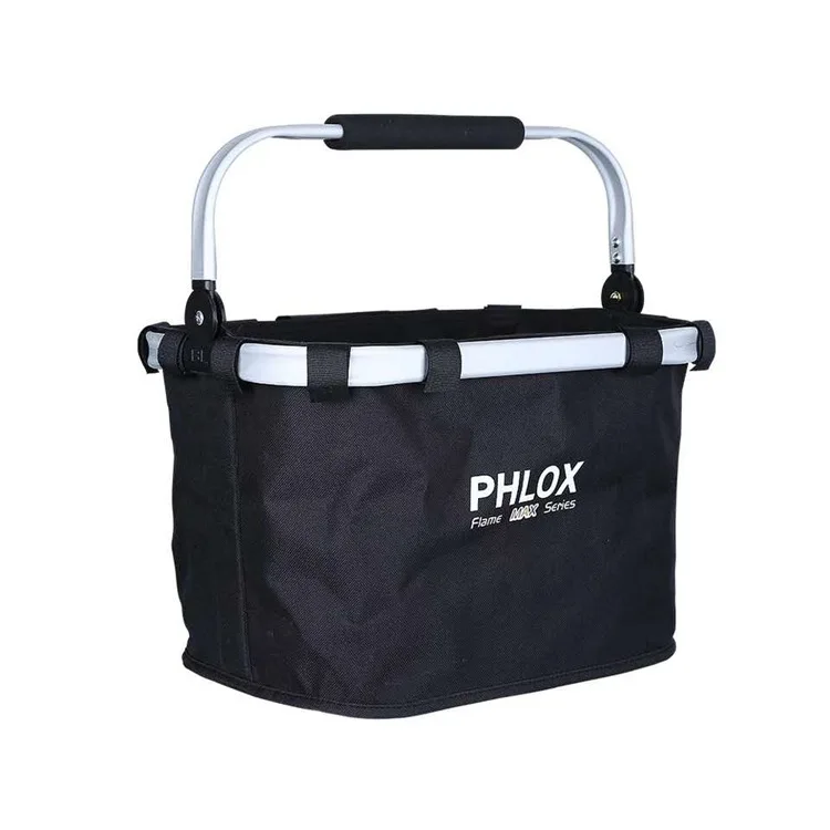 Multifunctional detachable large folding dog carrier bike basket front