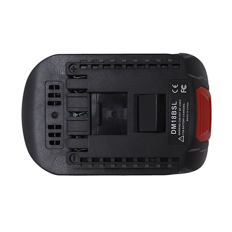 DM18BS  Battery Converter Adapter for Milwaukes 18V M18s  Dewalts  20V Li-Ion Battery DCB200 Used To for Boschs 18V Lithium Tool
