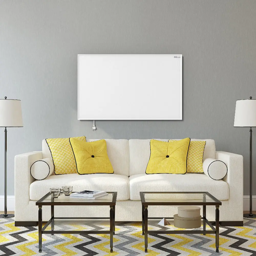 800W Radiant Heater Picture Infrared Heater Electric Far Infrared Heating Panel Wall Panel Convector Heater