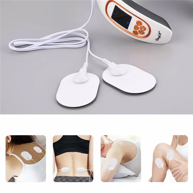 Usb Rechargeable Cervical Traction Therapy Heating Massage Stimulator Ems Pulse Neck Massager