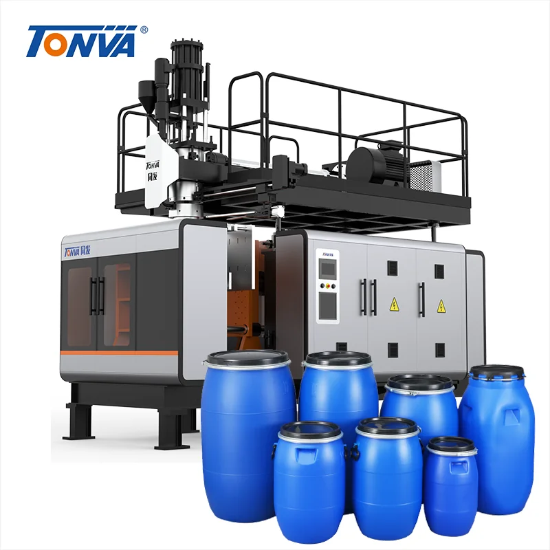 220 liter plastic blue drum blow moulding machine