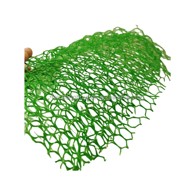 plastic 3D grass geomat Civil Engineering Products erosion control mat for steep slope protection