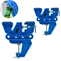 Ski Snowboard Vise for Tuning,Waxing and Repair,Set of Non-Slip Vice Grips with Horizontal and Vertical and Tilt Working Positio