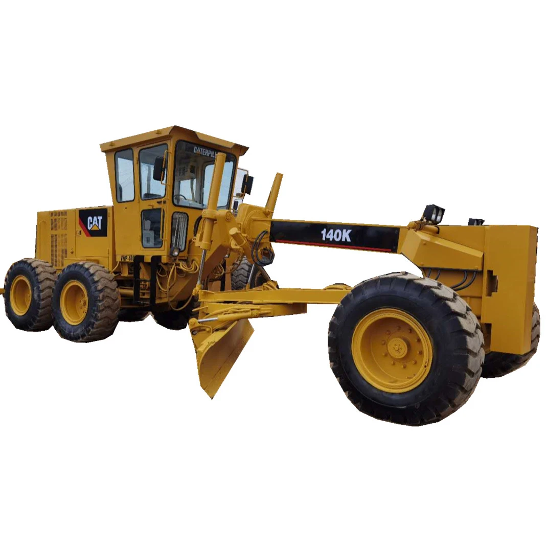 Используемый низкочастотный грейдер caterpillar cat 140k 140H 140G оригинальный высококачественный Подержанный Грейдер CAT