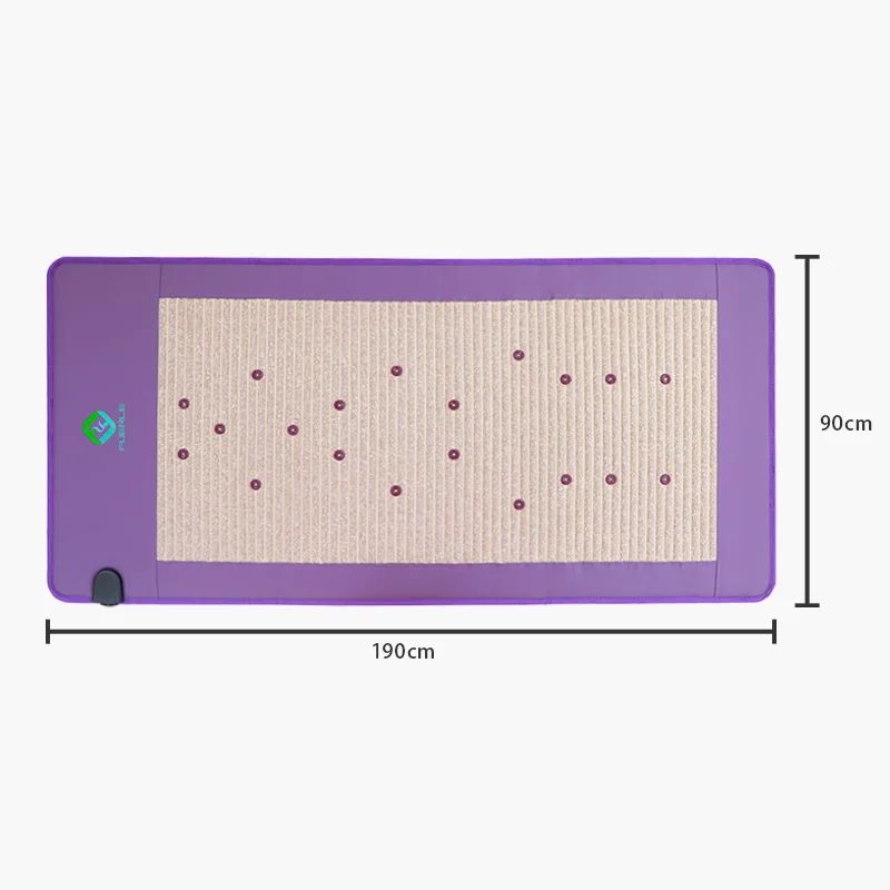 light therapy pad infrared heated pad negative ions energy stone mattress infrared therapy mattress