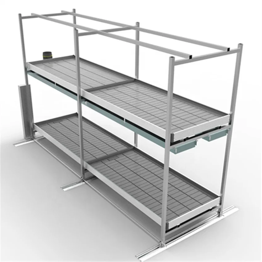 Grow Tent Rack Clone Vertical Mobile Grow Rack Flood Tray Vegetable Grow Rack