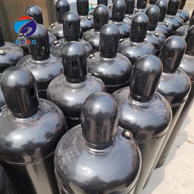 China Gas Cylinder Factory Welding Use Acetylene C2H2 Gas Cylinder Price