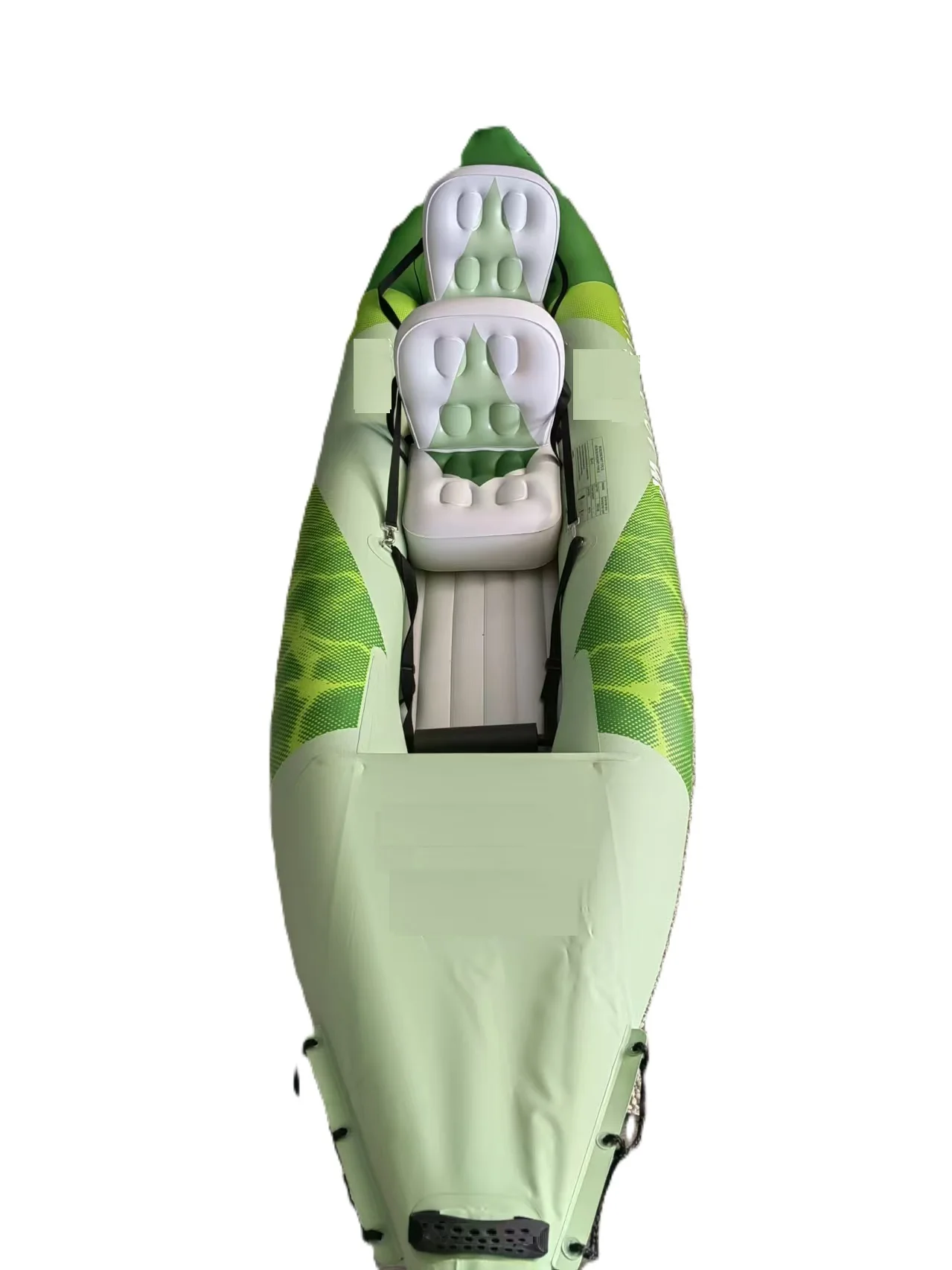 White TPU fabric for canoes and kayaks