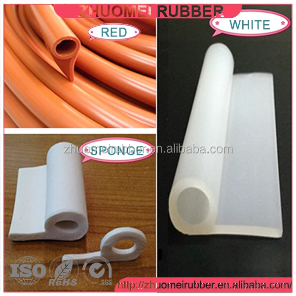 EPDM Foam Rubber Door and Window Weather Seal P Shaped Rubber Seal
