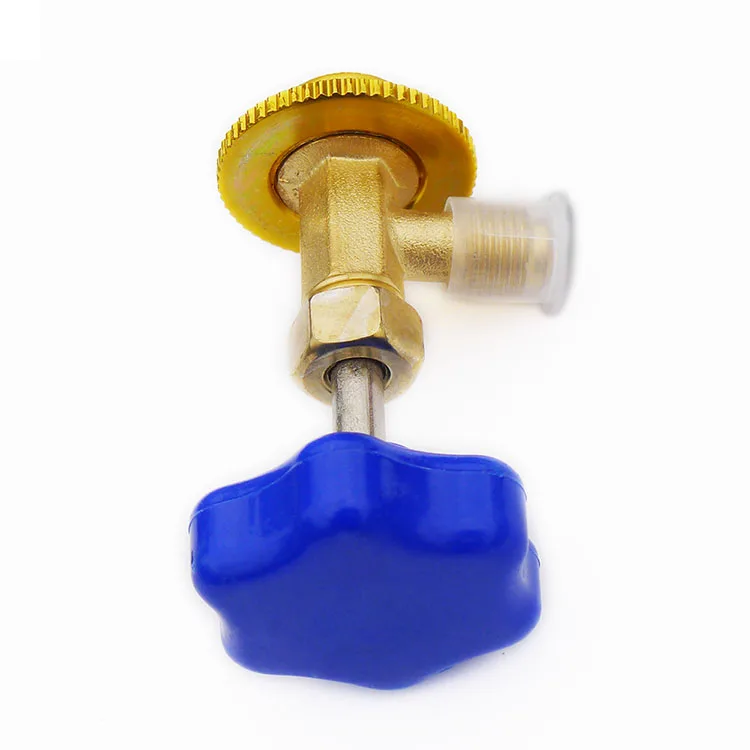 Ready To Ship CT-338 Can Gas Quick Open Valve Copper refrigerant Cylinder Can tap valve for gas