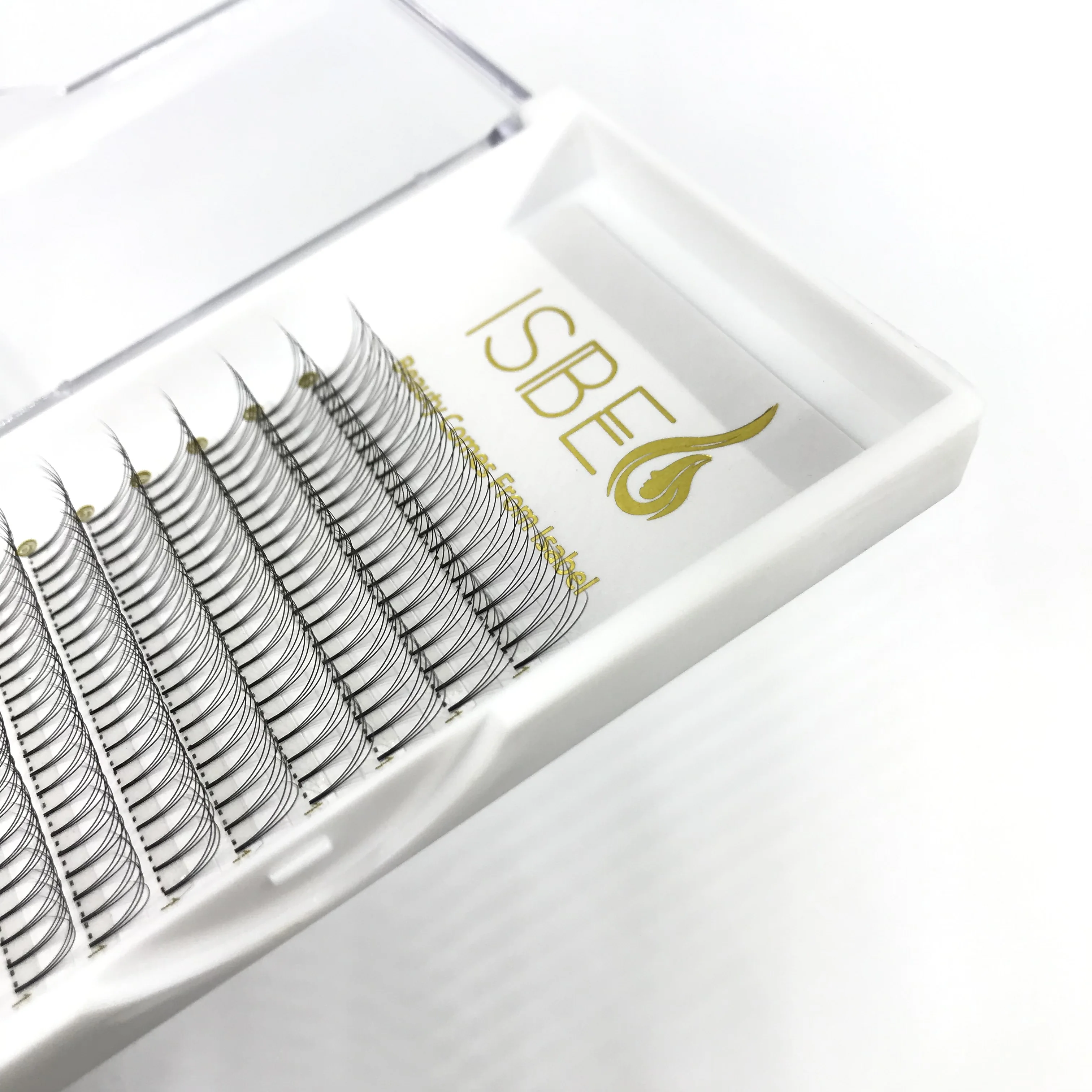 7MM-20MM Volume Lash Extensions 2D 3D 4D 5D 6D   Short Stem Premade Volume Fans