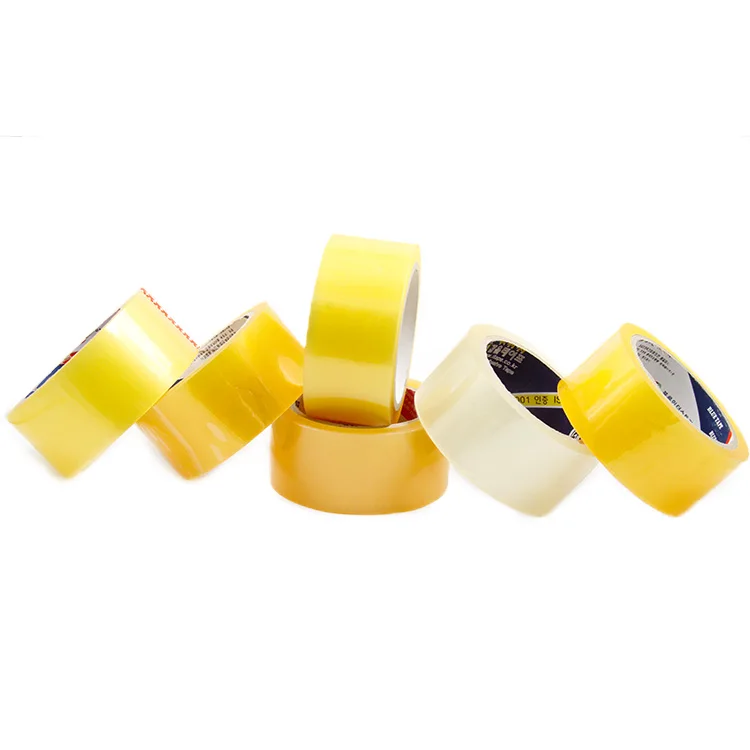 
Carton Bopp Adhesive Shipping Sealing Tape Transparent Bopp Super Clear Self Adhesive Package Color Opp Packing Tape 