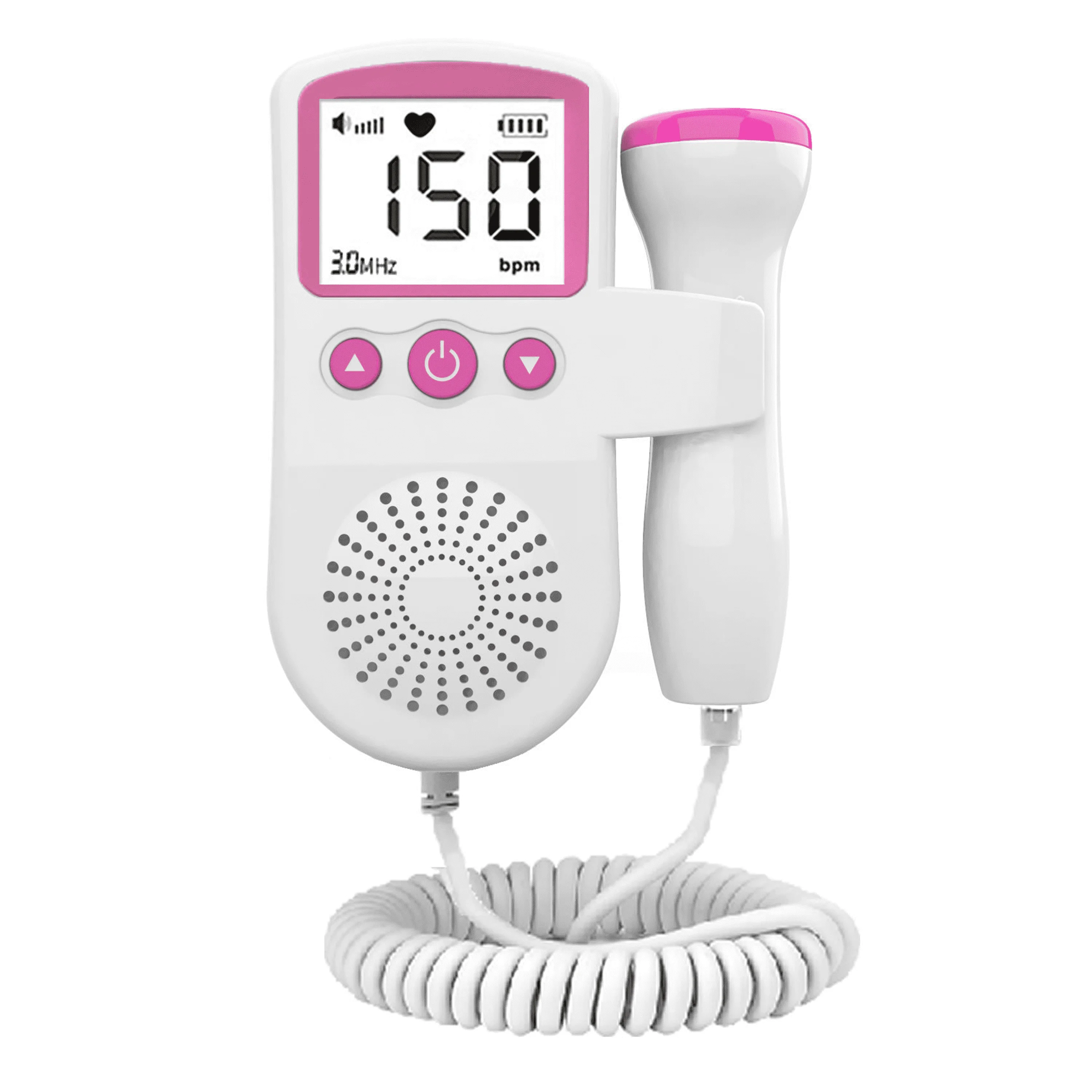 Fetal Doppler professional manufacturer production price, Portable ultrasound maternal and fetal heartbeat monitor