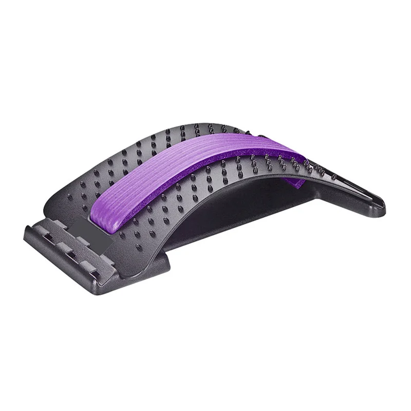 magnetic back massager stretcher muscle posture corrector stretch relax stretcher traction machine lumbar support back stretcher